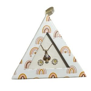 Flower Mushroom Jewelry Set NWT